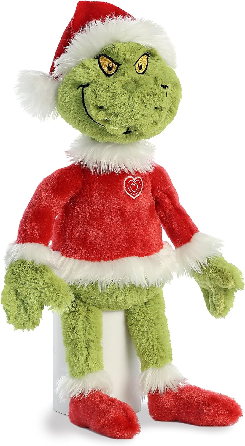 200pcs Christmas Grinch Plush Dolls & 300pcs Christmas Bags