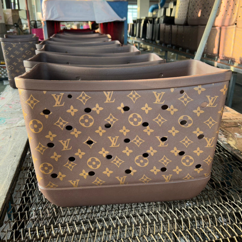 Outdoor portable storage hole bag eva beach bags