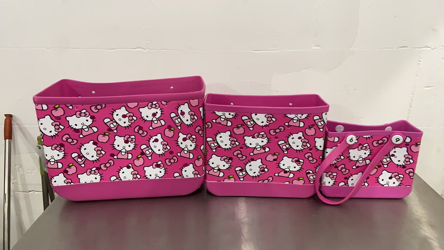 6pcs small (3pcs hk & 3pcs Gucci ) & 6pcs medium (3pcs browm LV & 3pcs Gucci) beach bag-12pcs