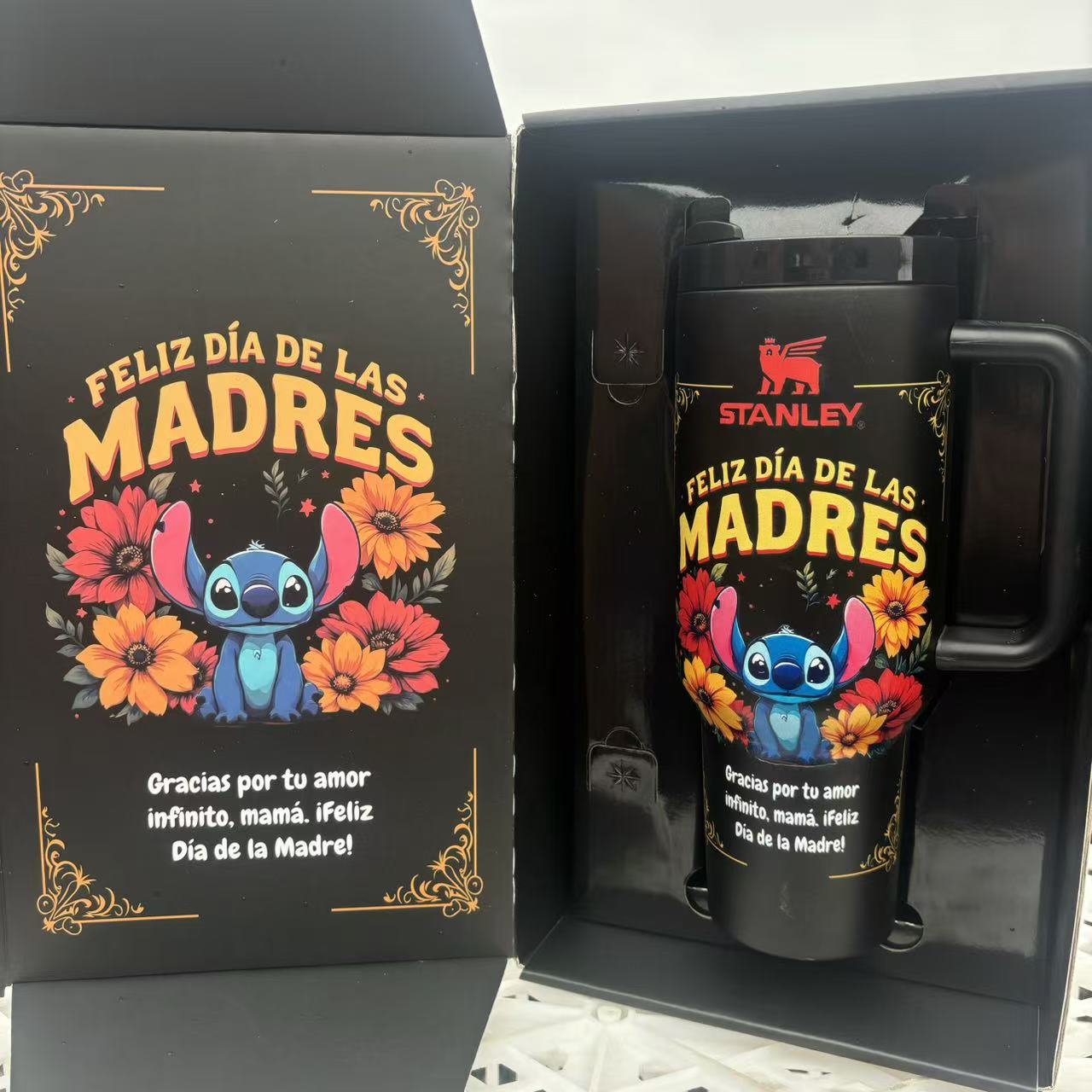 20pcs 40oz Insulated Stainless Steel Tumbler with Handle and Straw with Regular box