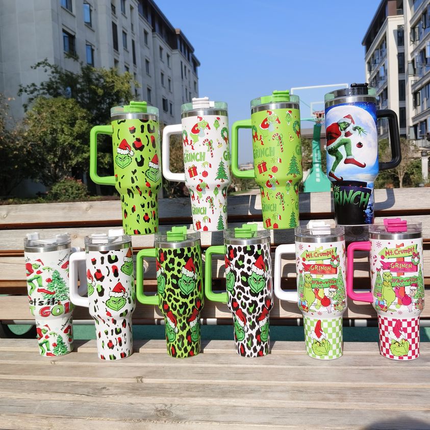 40pcs Hot Selling 40oz 5D Print Halloween Tumblers
