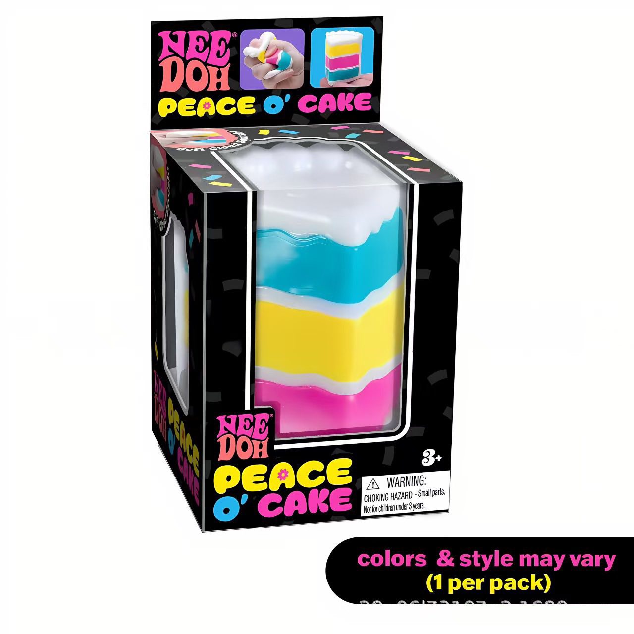 Squeeze Sensory Toys Relief Squishy Fidget Toys Decompressed Funny Colorful Ice Cubes Stress Balls-150pcs
