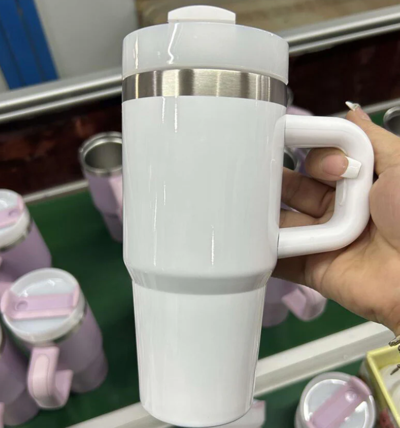 USA RTS 25pcs 14oz Sublimation Baby Tumblers with Handle & 25pcs 40oz Matte Sublimation Tumbler