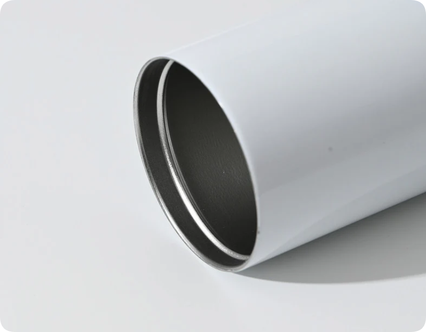 RTS USA_12oz White Sublimation Straight Skinny Tumblers with Plastic Slide Lids- 50pcs