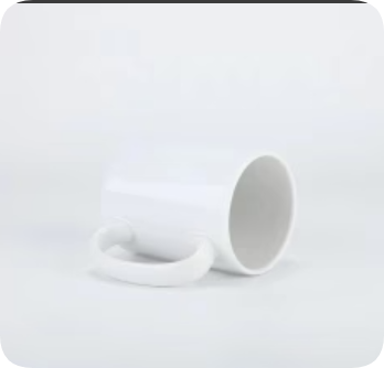 USA RTS 15oz White Blank Sublimation Ceramic Coffee Mugs With White Handle - 36pcs