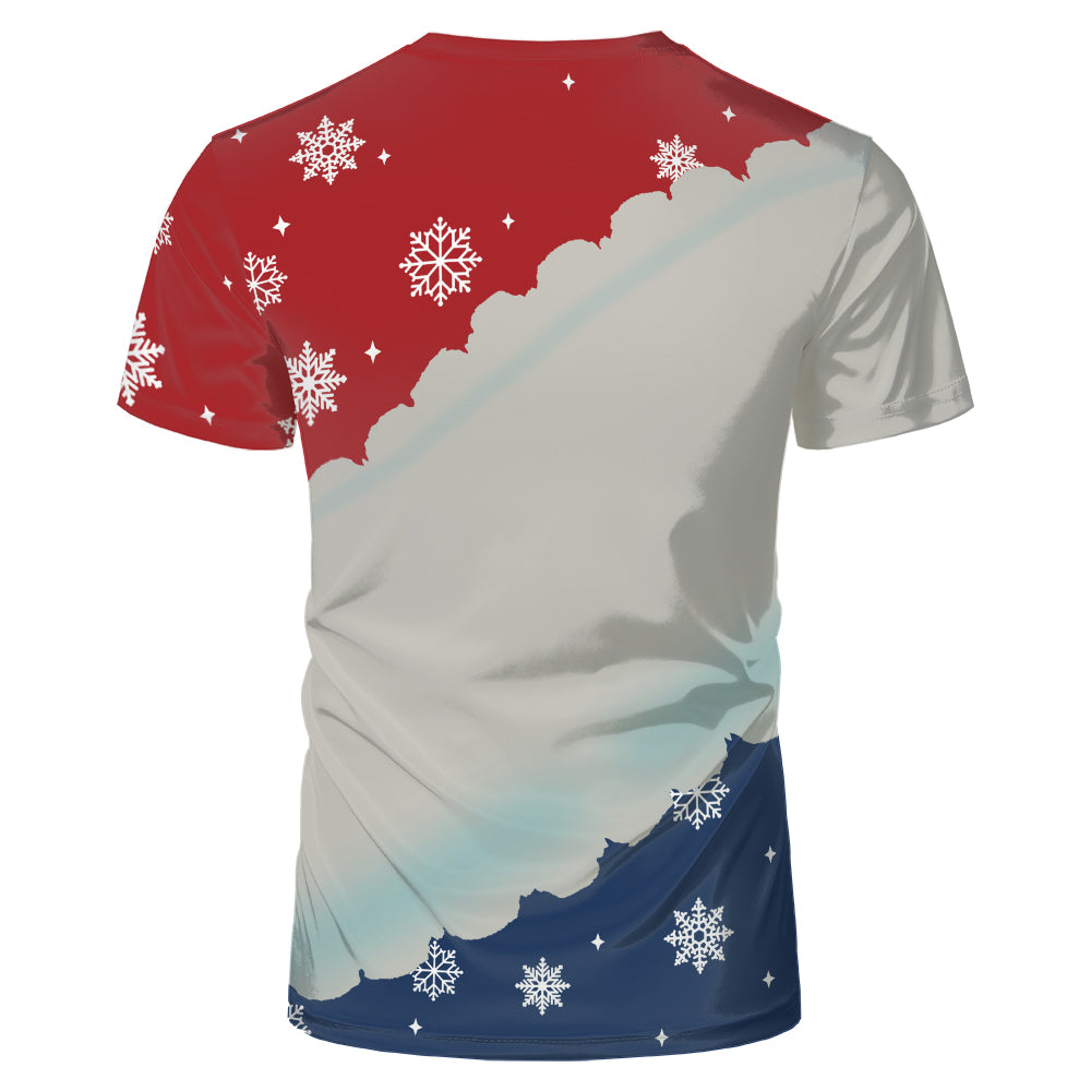 Wholesale US Oversize Men Shirts Sublimation Faux Bleached Tshirts Custom Print Polyester Tie Dye Sublimation Blank Shirt