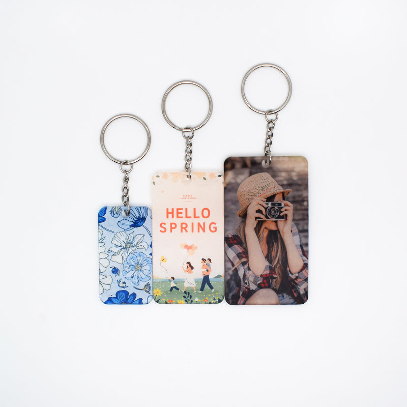 Motel Keychain Acrylic keychain Sublimation blank Acrylic Keychain Blanks