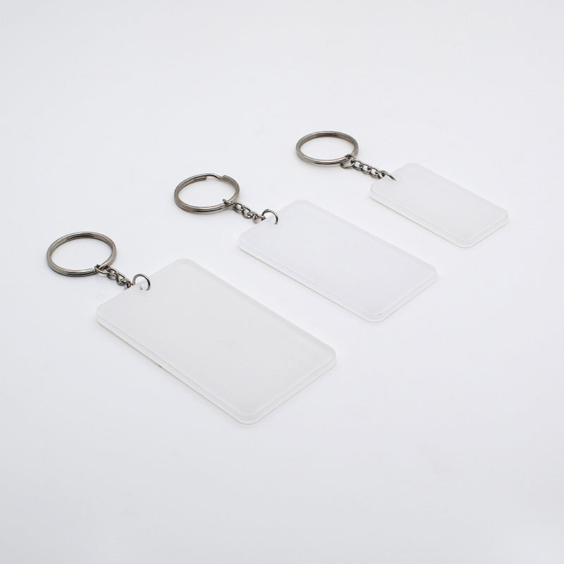 Motel Keychain Acrylic keychain Sublimation blank Acrylic Keychain Blanks