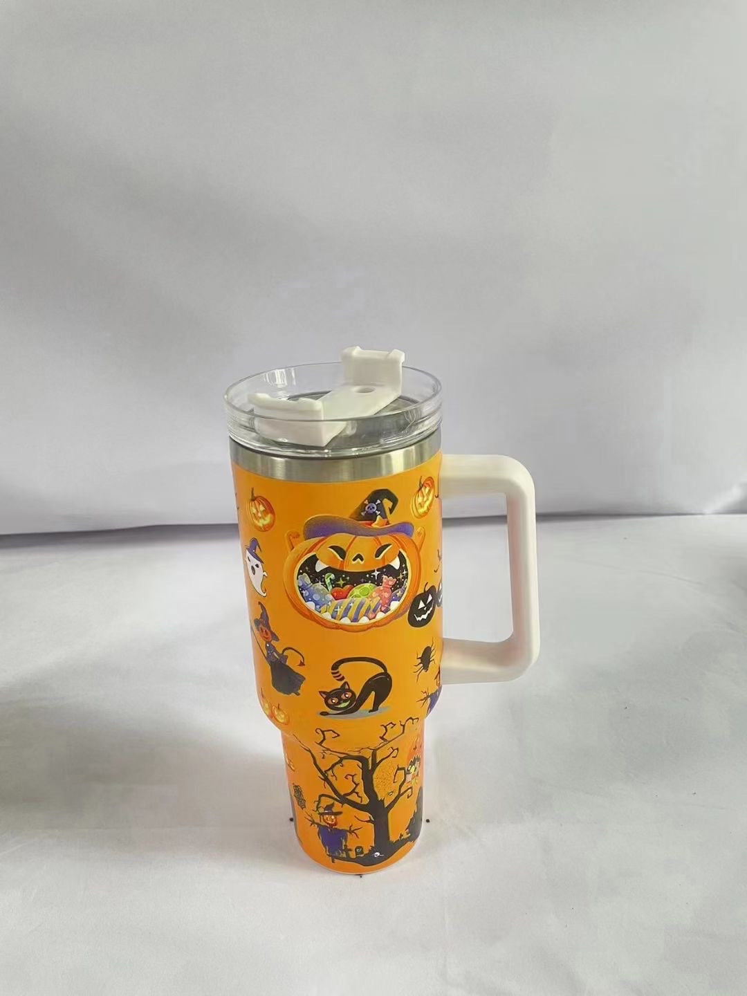 6pcs 40oz cow western print tumblers