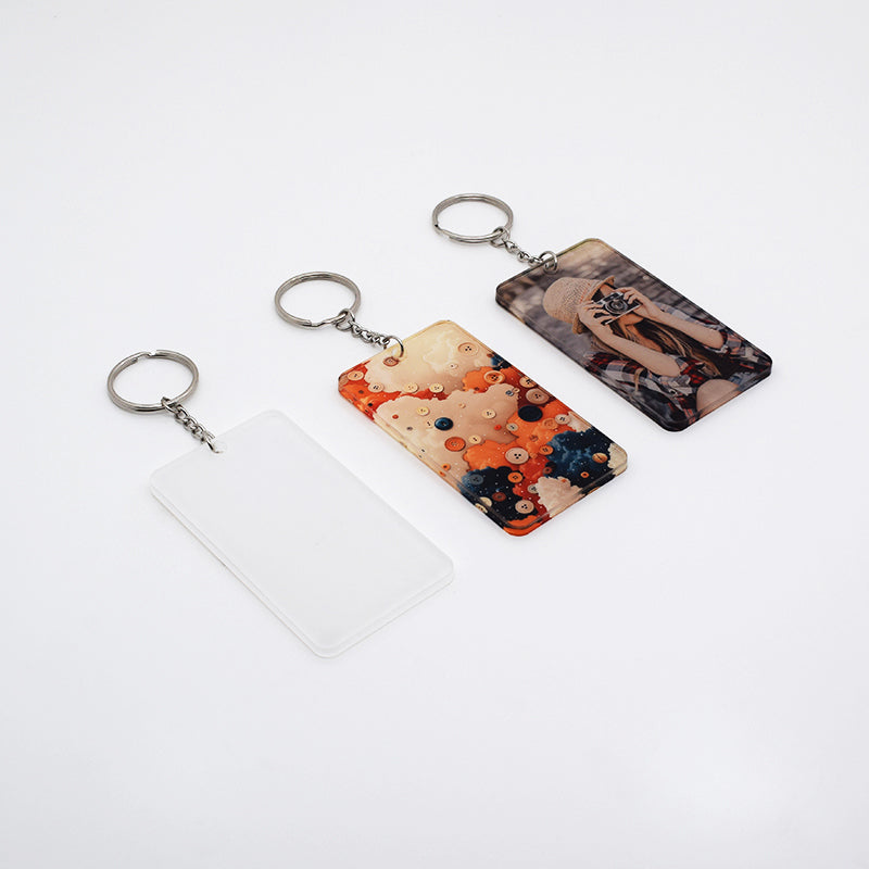 Motel Keychain Acrylic keychain Sublimation blank Acrylic Keychain Blanks