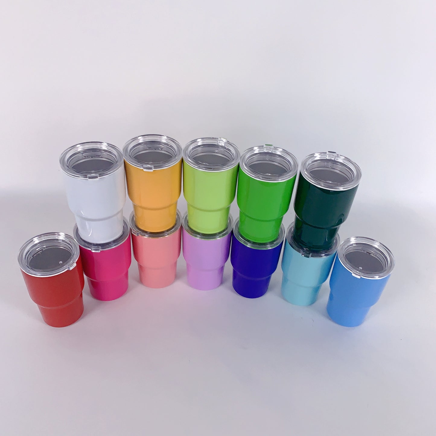 3oz mini tumbler shot glass blank sublimation glow in dark 3oz tumbler shot glasses