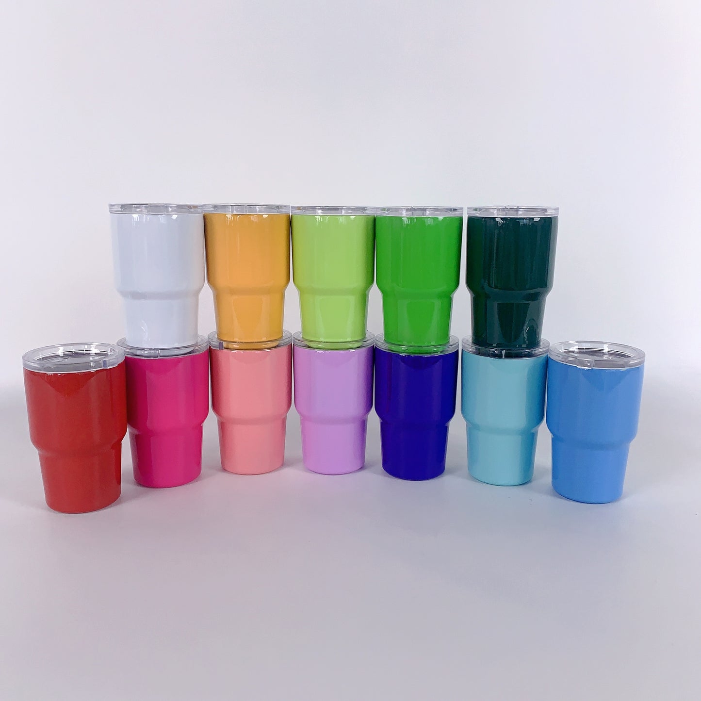 3oz mini tumbler shot glass blank sublimation glow in dark 3oz tumbler shot glasses