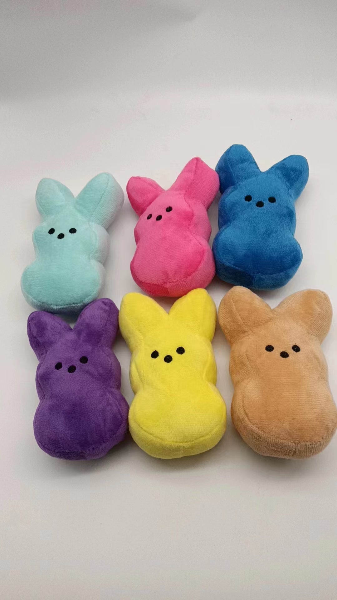 Hot Sell 5.9" Peeps with zip rabbit Easter cartoon rabbit hot sale product PEEPS plush doll