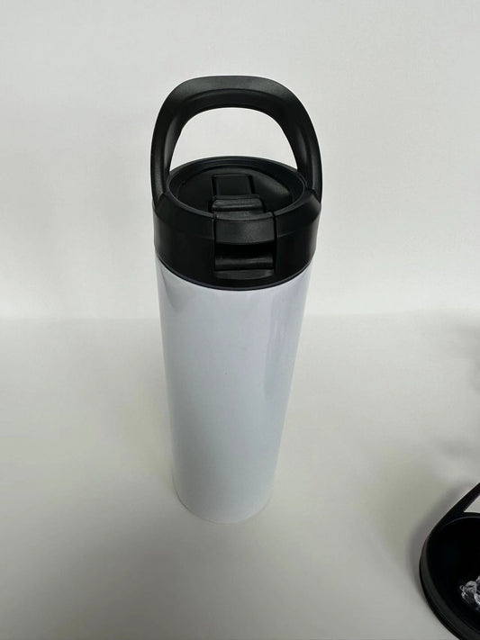 20oz sublimation straight tumblers Reusable Insulated Stainless Steel Tumbler with lids and PP straws (Copy)