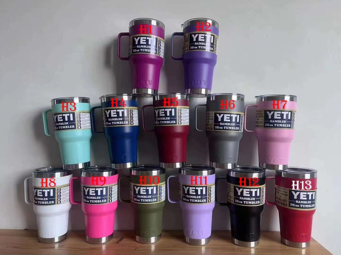 Yeti Stainless Steel Double Walled Insulated Vacuum Tumbler