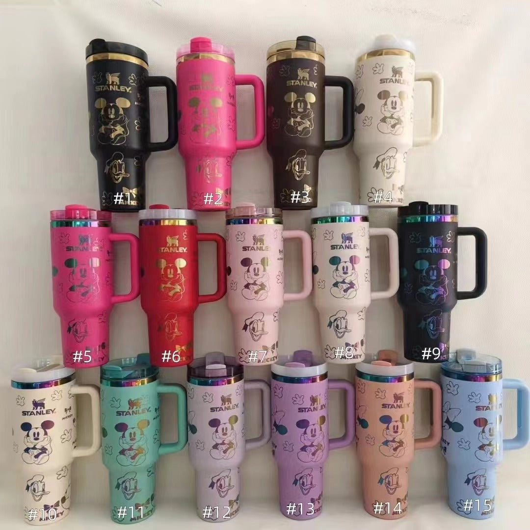 40oz LV / Hello Kitty / Stitch / Mikky / Chanel  / Gucci Laser Engraved Tumbler-20pcs