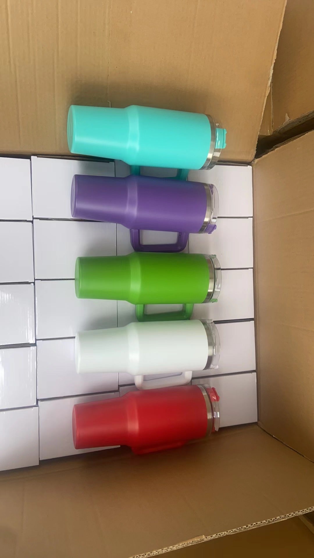 40oz H1.0  Powder Coat Travel Tumblers Tumbler-25pcs / 20pcs