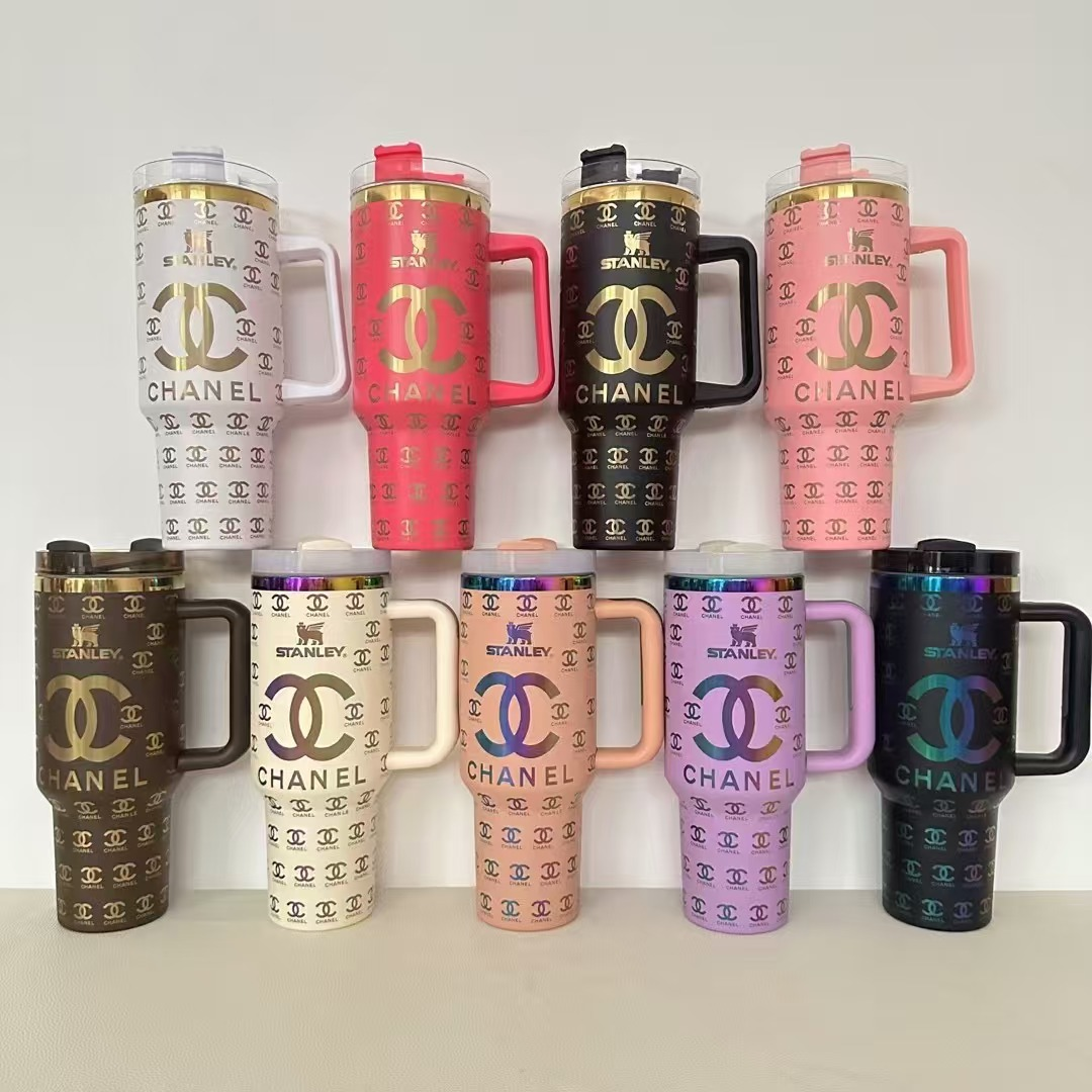 40oz LV / Hello Kitty / Stitch / Mikky / Chanel  / Gucci Laser Engraved Tumbler-20pcs