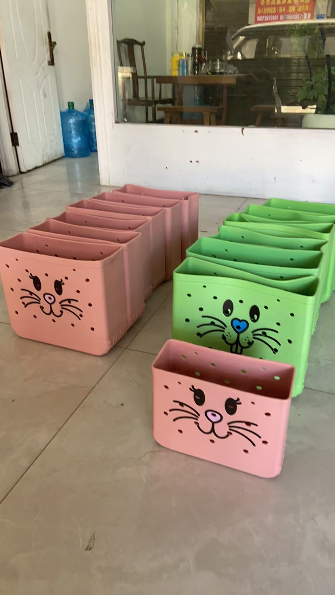 Easter Bunny Eva beach bags -20pcs