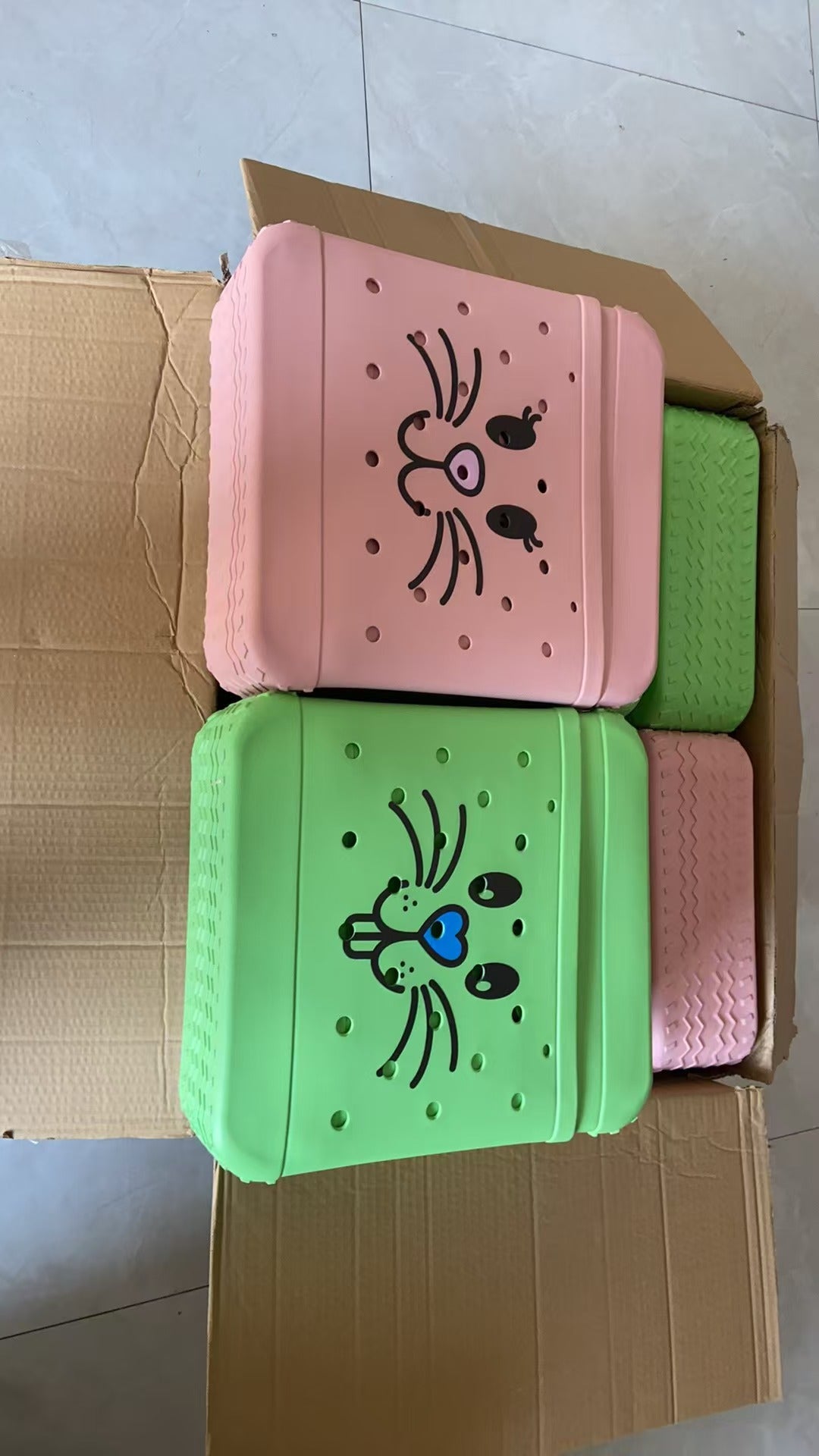 Easter Bunny Eva beach bags -20pcs
