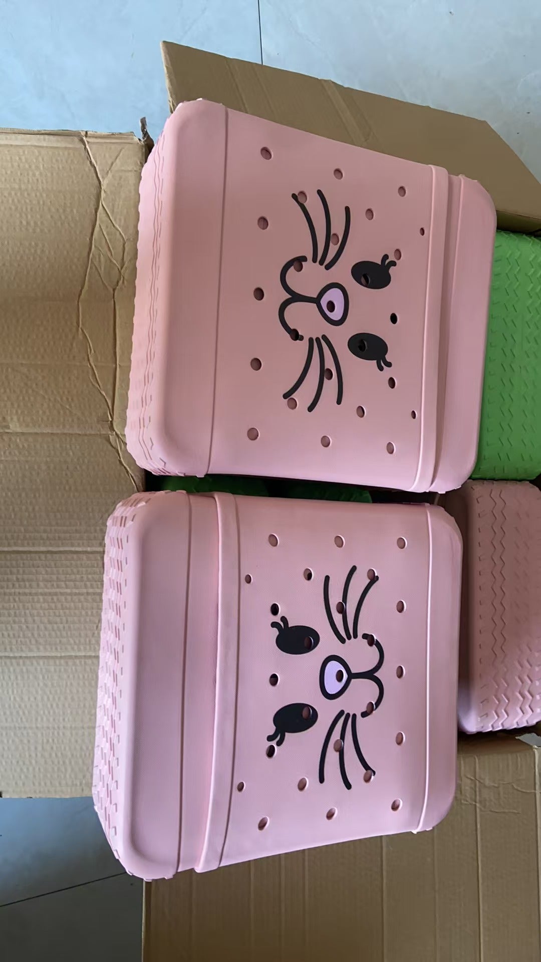 Easter Bunny Eva beach bags -20pcs