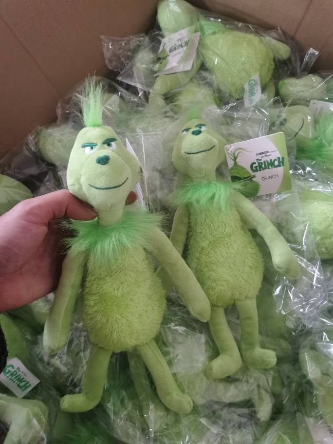 200pcs Christmas Grinch Plush Doll - by air