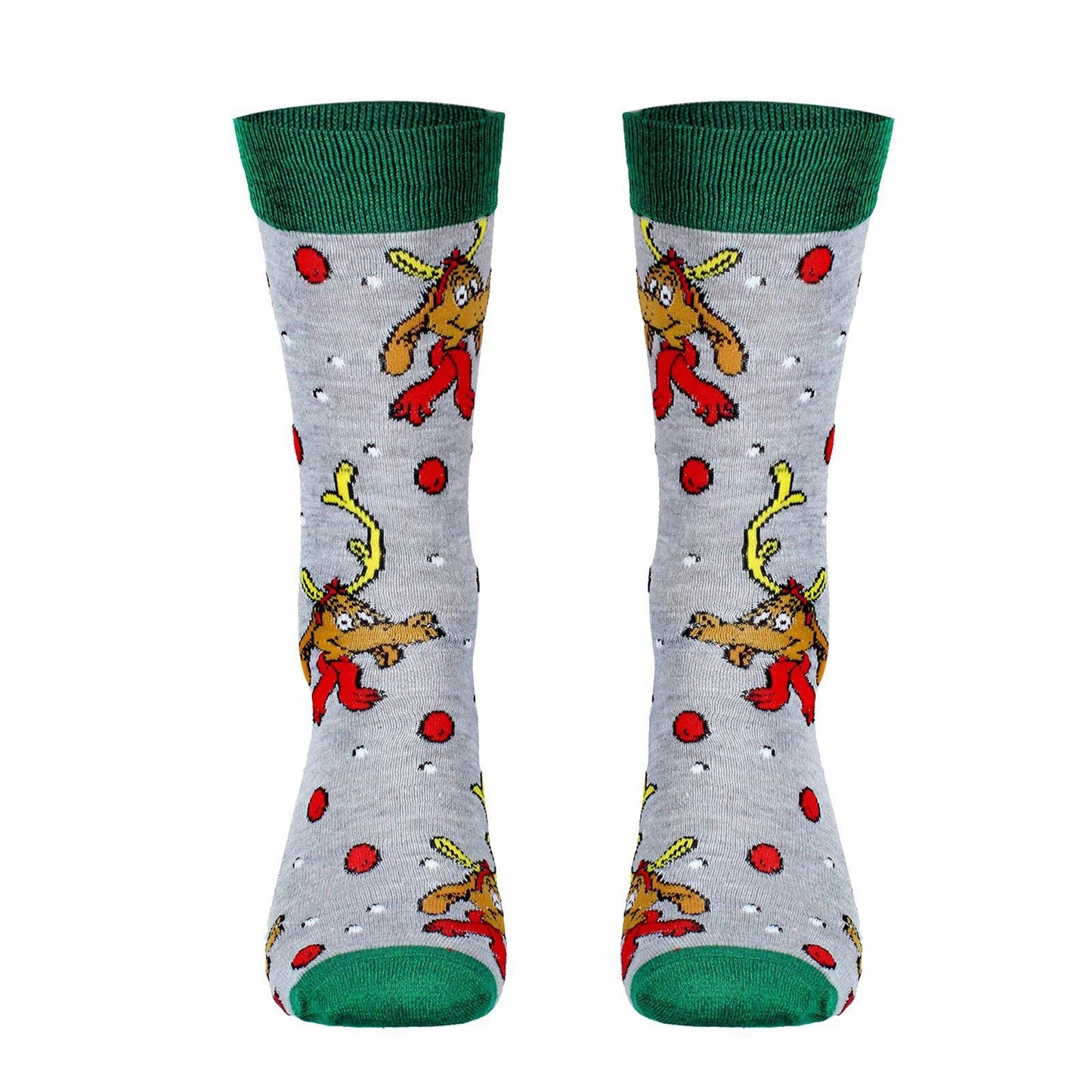 grinch cotton funny novelty anime cartoon grinch face emoticon man and women socks