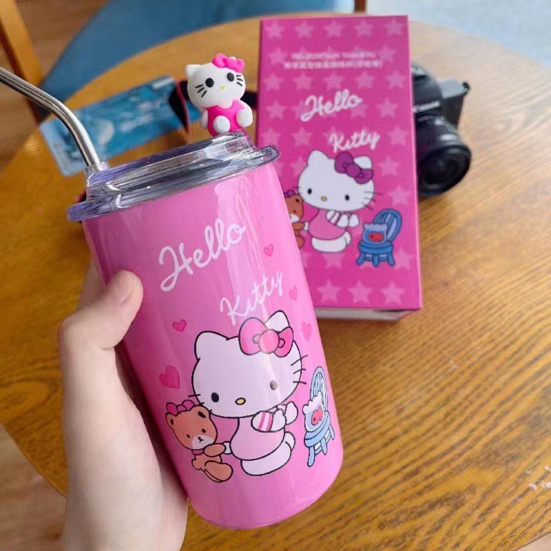 3D Print Cute Cartoon 30oz Stanley style colors flip straw school tumblers