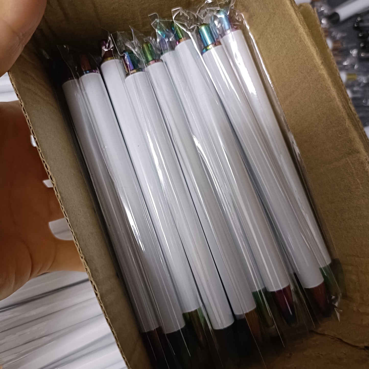 Sublimation Blank Pen with Shrink Wrap Free Shipping