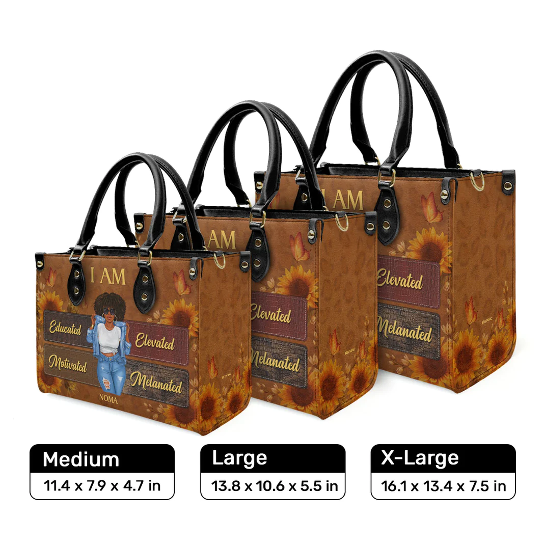 Customize PU Leather Bags - 27Pcs Large