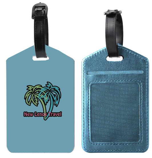 500 sets PU Leather Luggage Tags & Passport Cover Customization