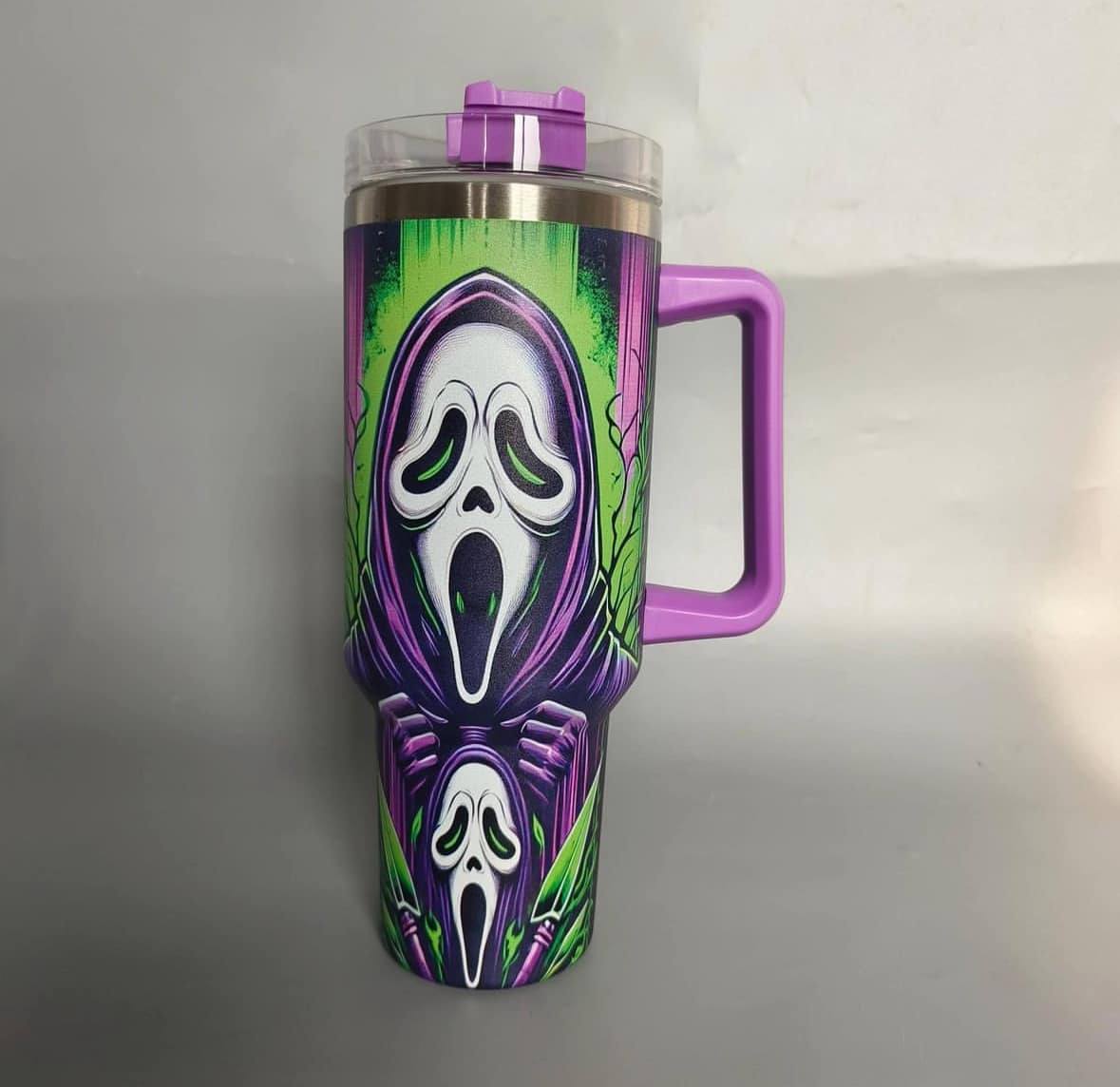 40pcs Hot Selling 40oz 5D Print Halloween Tumblers