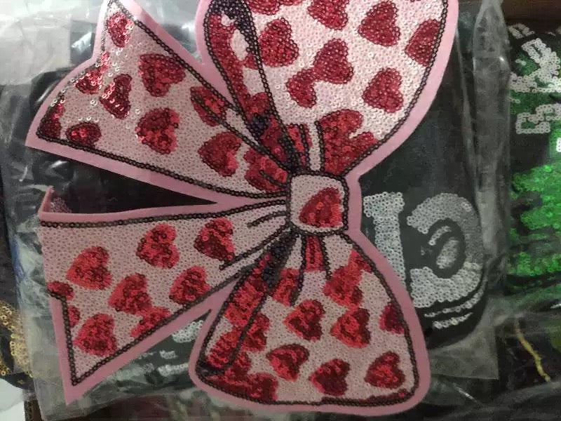 Chenille Ironed Patches -80pcs