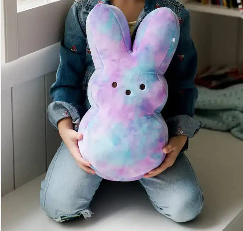 New Tye Dye 19" Peeps rabbit Easter cartoon rabbit hot sale product PEEPS plush doll