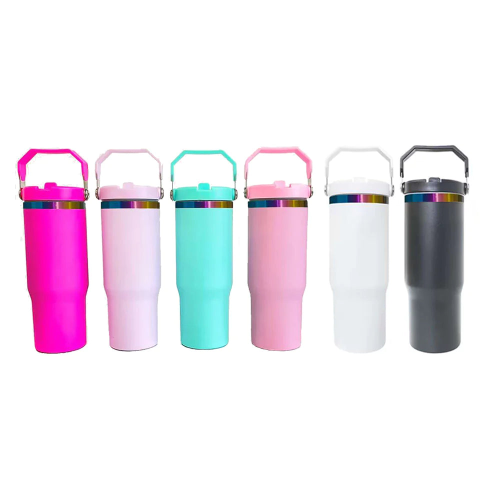 40oz h2.0 new colors quencher tumblers with contrast handle