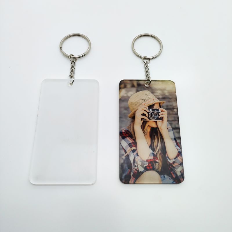 Motel Keychain Acrylic keychain Sublimation blank Acrylic Keychain Blanks