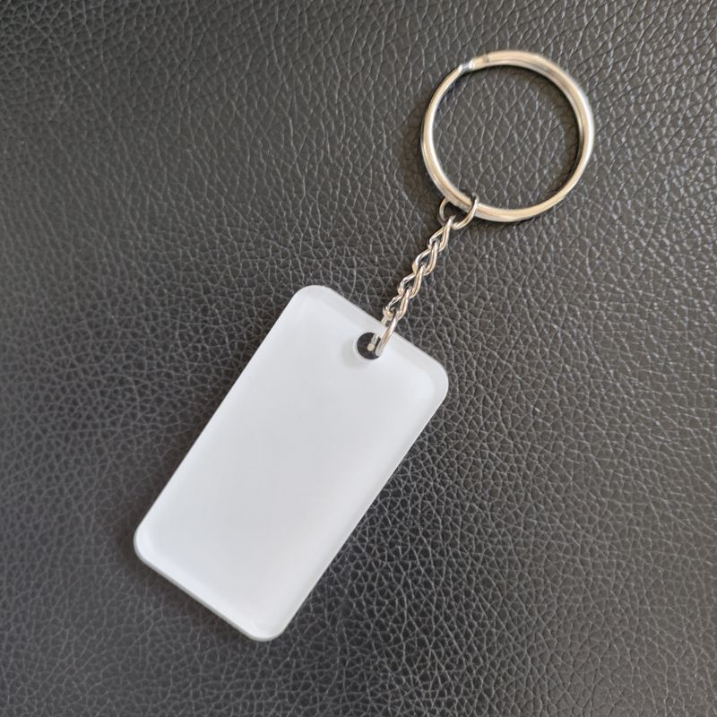 Motel Keychain Acrylic keychain Sublimation blank Acrylic Keychain Blanks