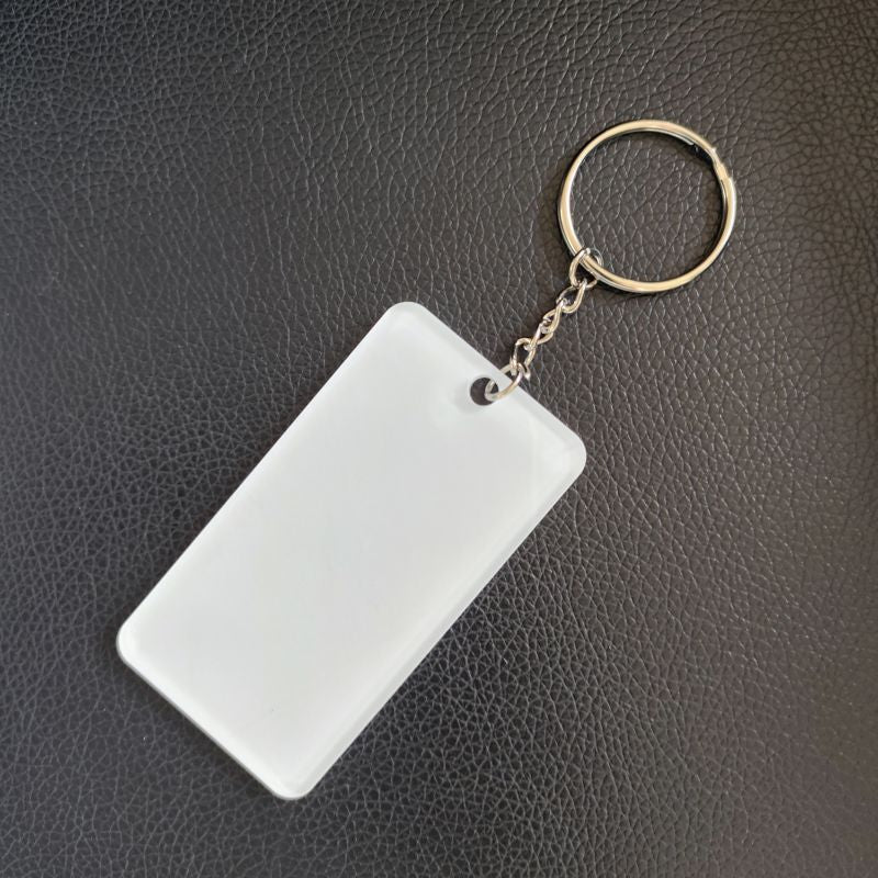 Motel Keychain Acrylic keychain Sublimation blank Acrylic Keychain Blanks