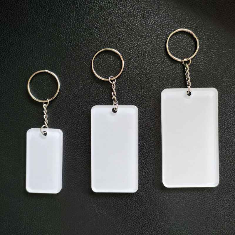 Motel Keychain Acrylic keychain Sublimation blank Acrylic Keychain Blanks