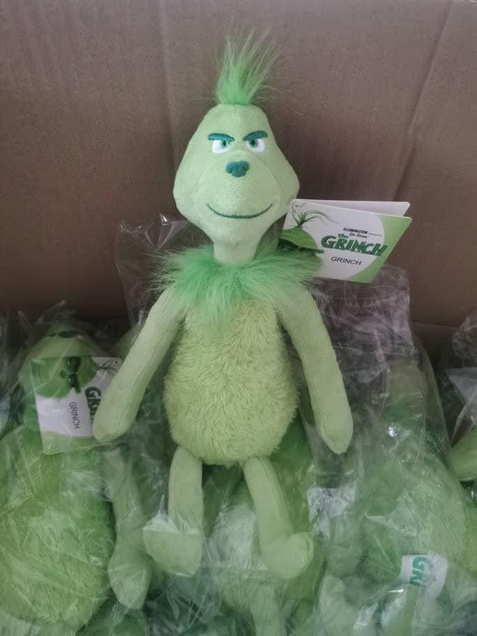 300pcs Christmas Grinch Plush with Sublimation Heat Transfer Tshirts&20pcs Big Grinch Plush dolls with sublimation tshirts