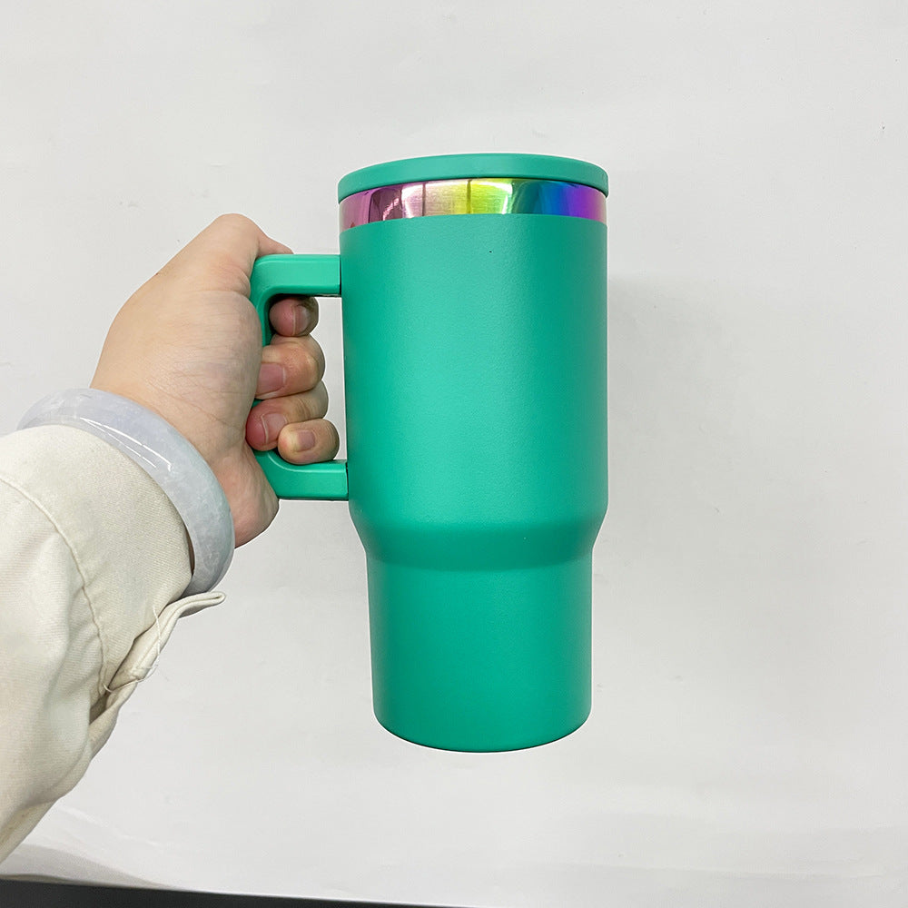 USA RTS 20oz Rainbow Quencher Tumblers with Leak Proof Lids 25pcs For Laser Engraving-25pcs