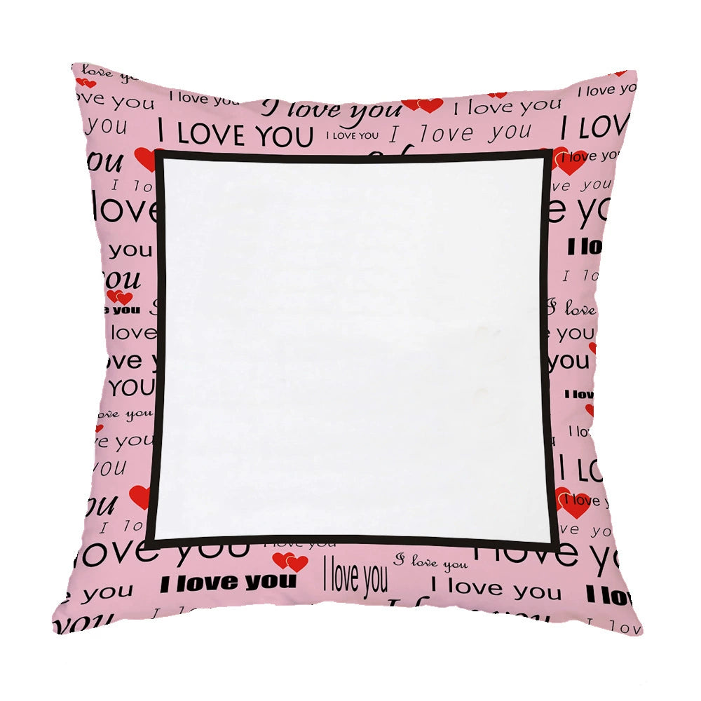 Sublimation Pillow Cover for for Valentine's Day-30pcs