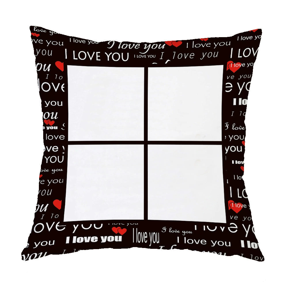 Sublimation Pillow Cover for for Valentine's Day-30pcs