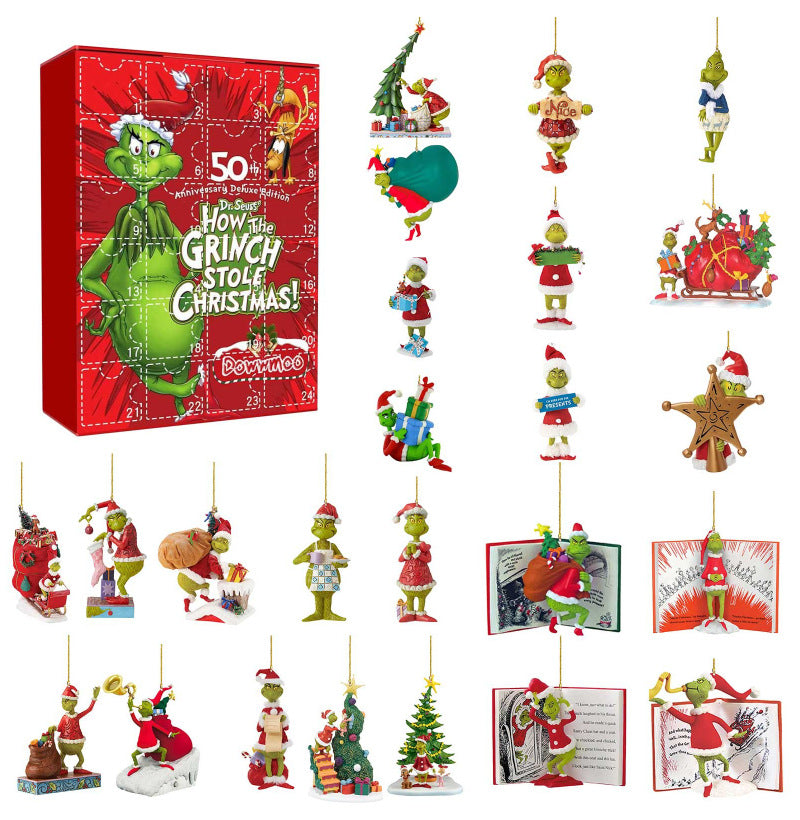 20pcs 40oz grinch tumbler+40pcs grinch bags +21pcs lulu bags+8pcs grinch blankets+15pcs calendar