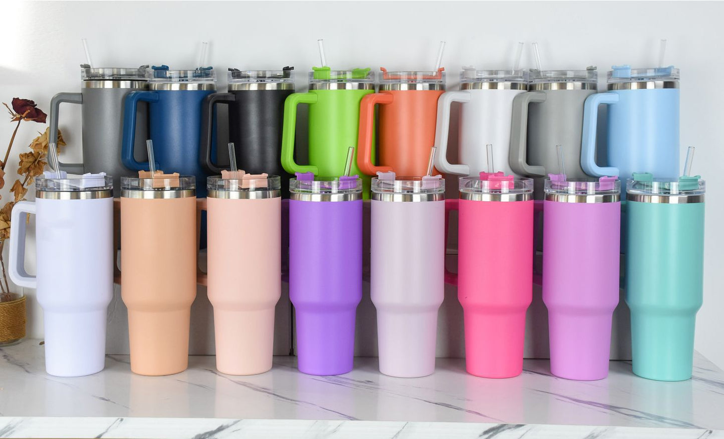 20oz&30oz mugs yeti-style powder coated vacuum insulated mugs