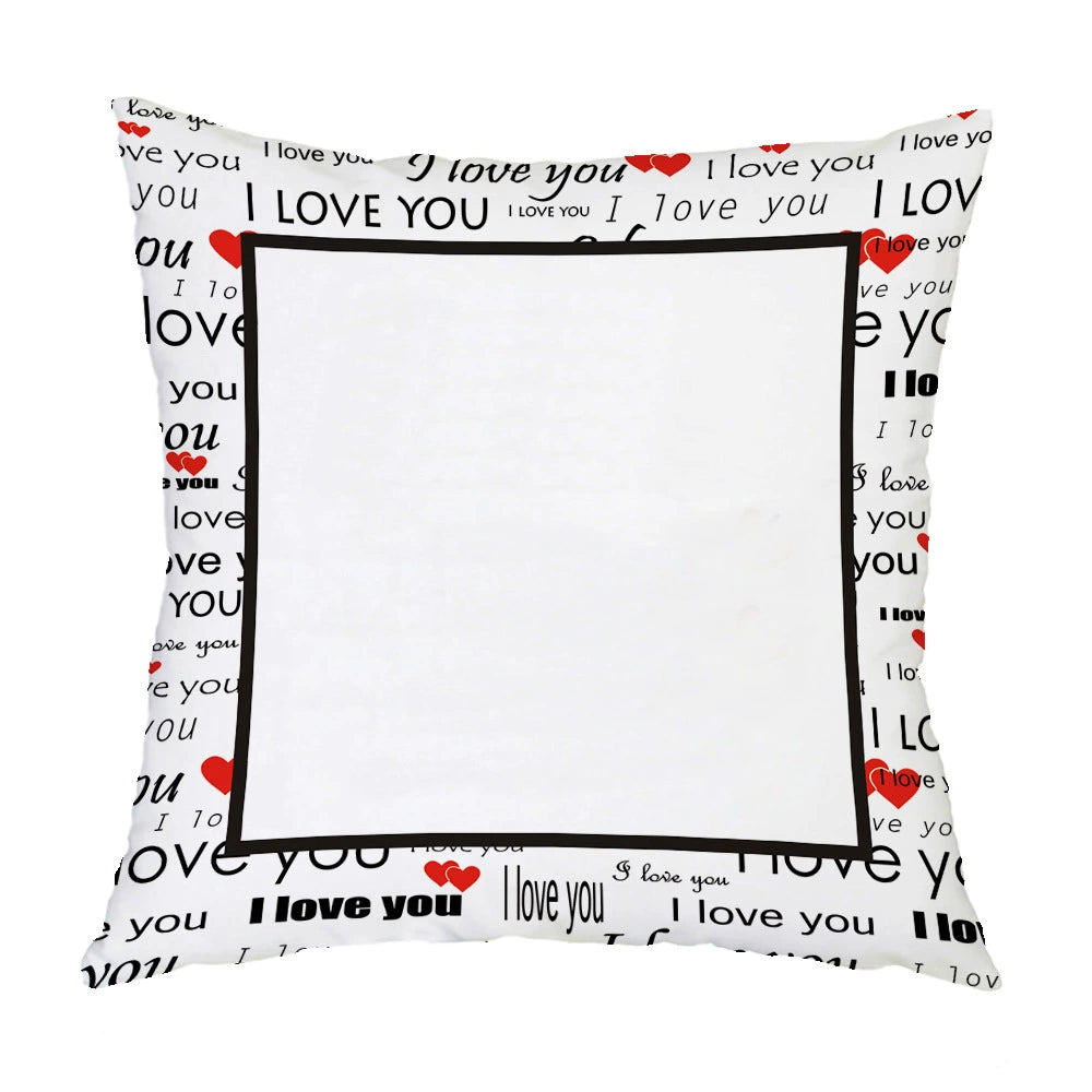 Sublimation Pillow Cover for for Valentine's Day-30pcs