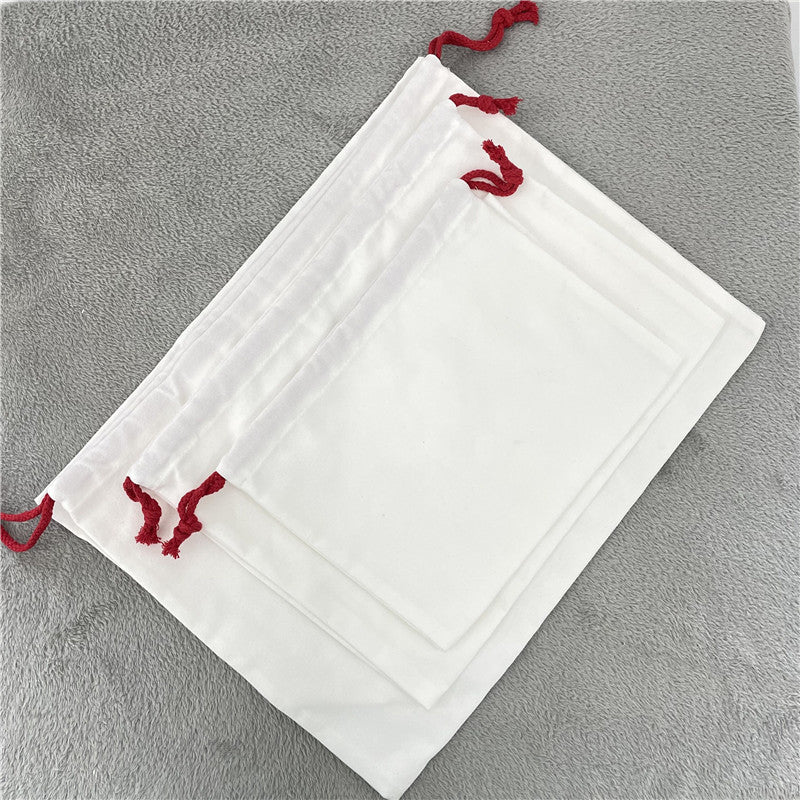 White Color Blank Sublimation Christmas Gift Santa Bags