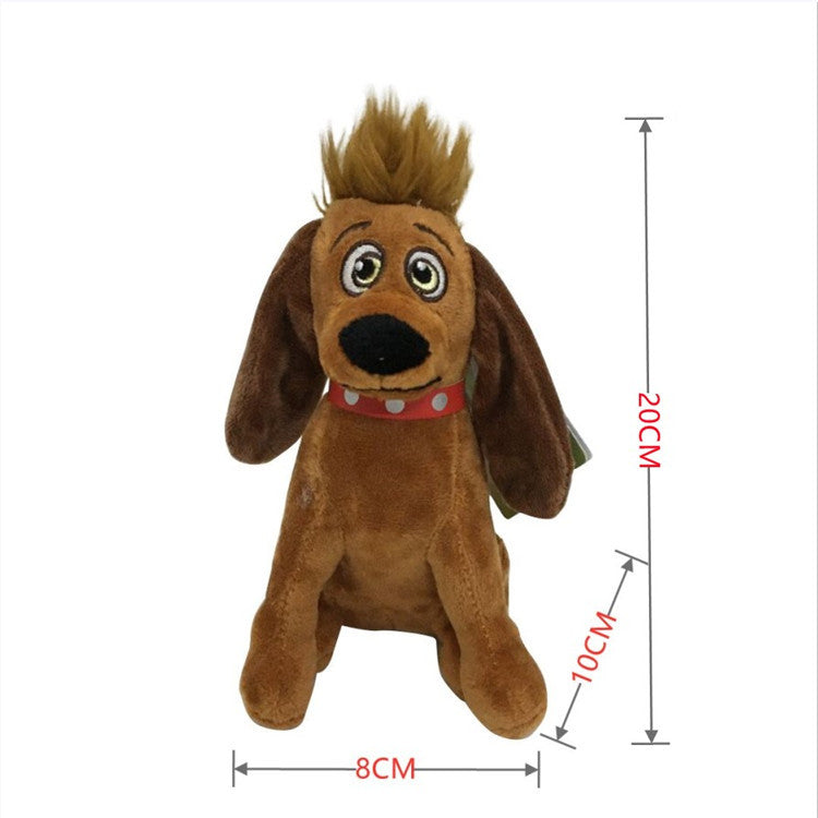 300pcs Christmas Grinch Plush Sublimation Heat Transfer Doll Sublimation Tshirts