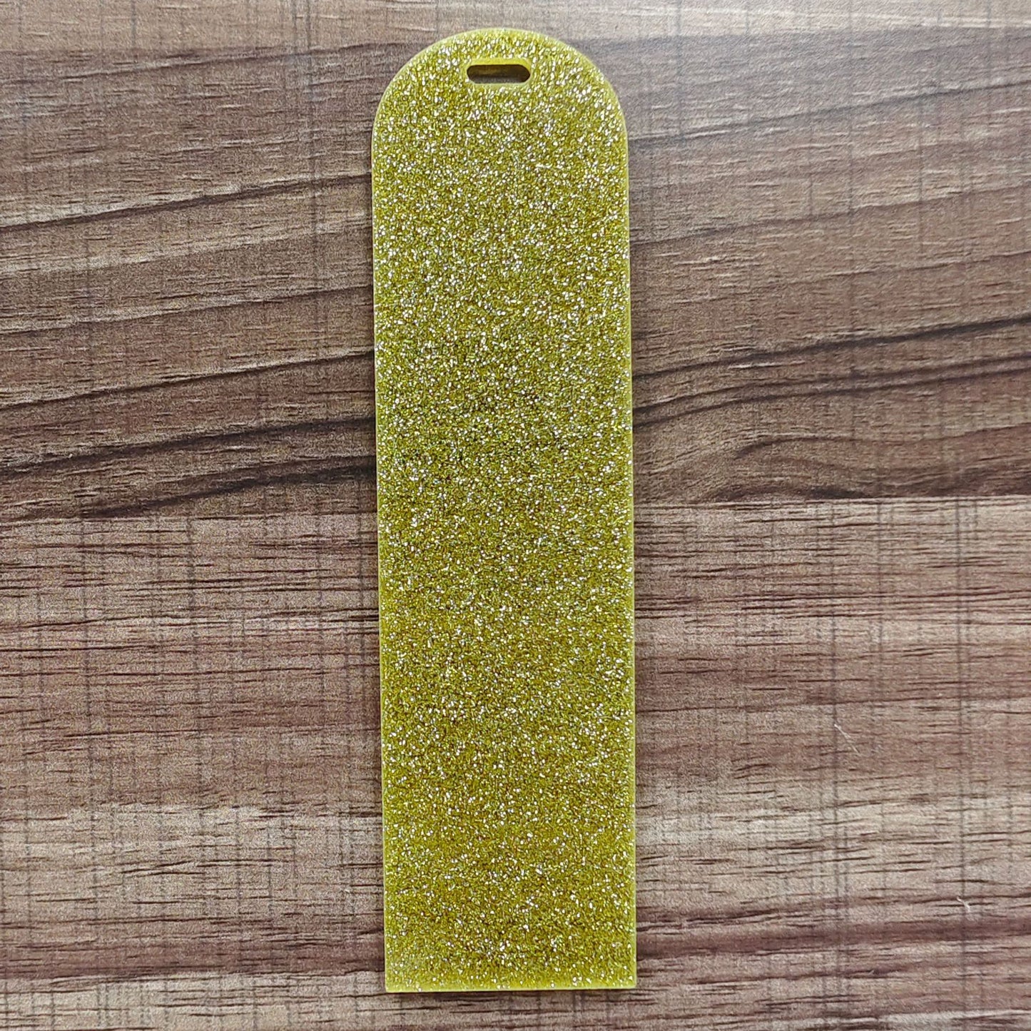 Acrylic Glitter Blank Bookmarks for DTF Wraps