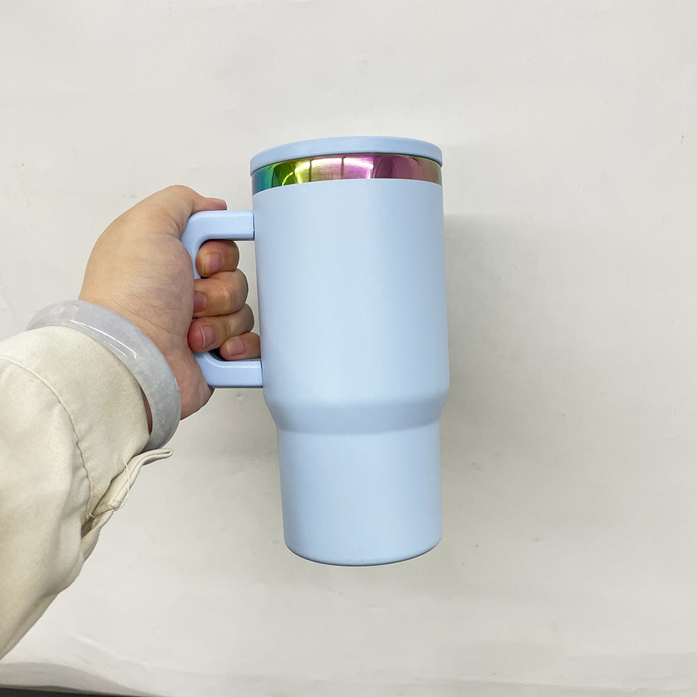 USA RTS 20oz Rainbow Quencher Tumblers with Leak Proof Lids 25pcs For Laser Engraving-25pcs